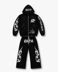 ØATH Premium Zip Hoodie Set black