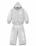 ØATH Premium Zip Hoodie Set gray
